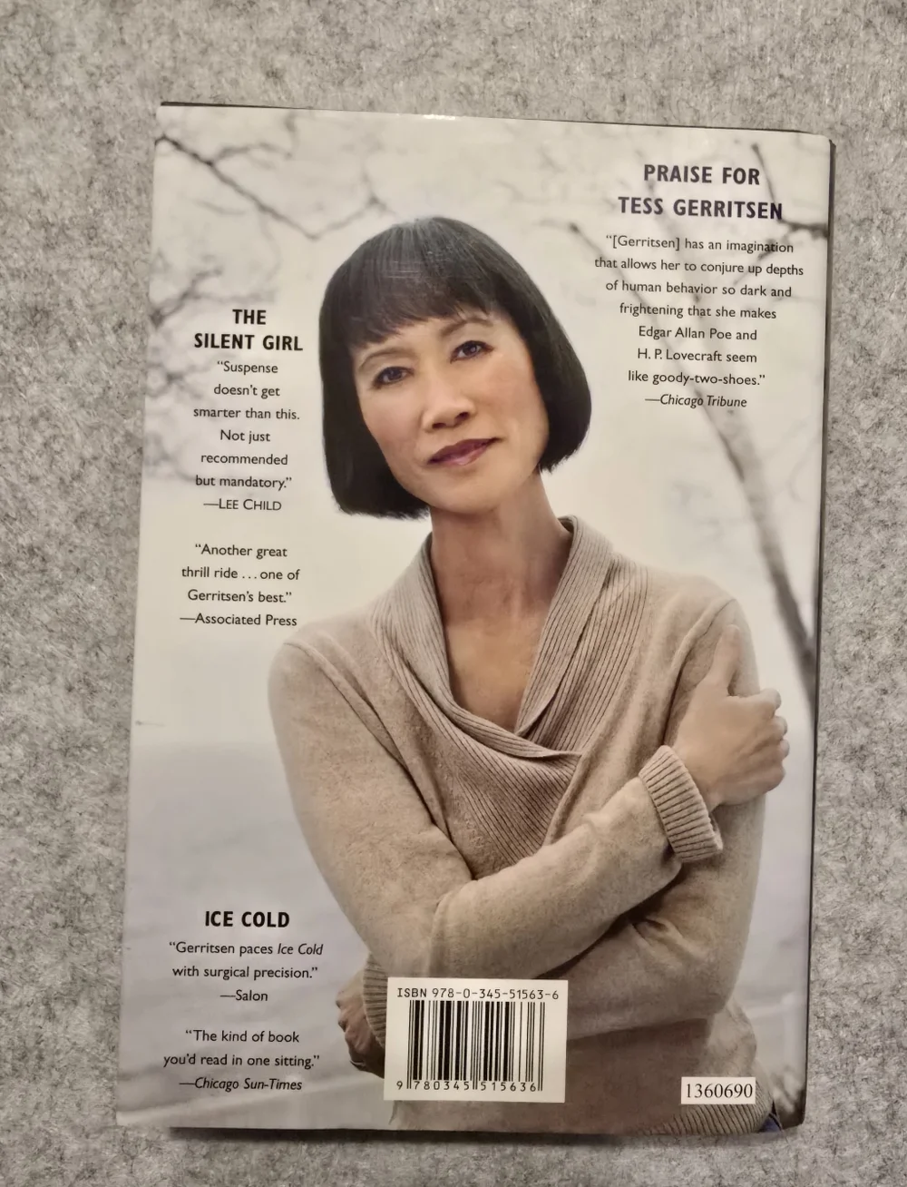 Tess Gerritsen hardcover dust